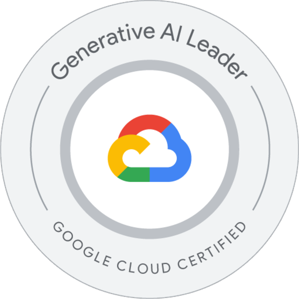 Google Cloud Certified: Generative AI Leader Official Badge