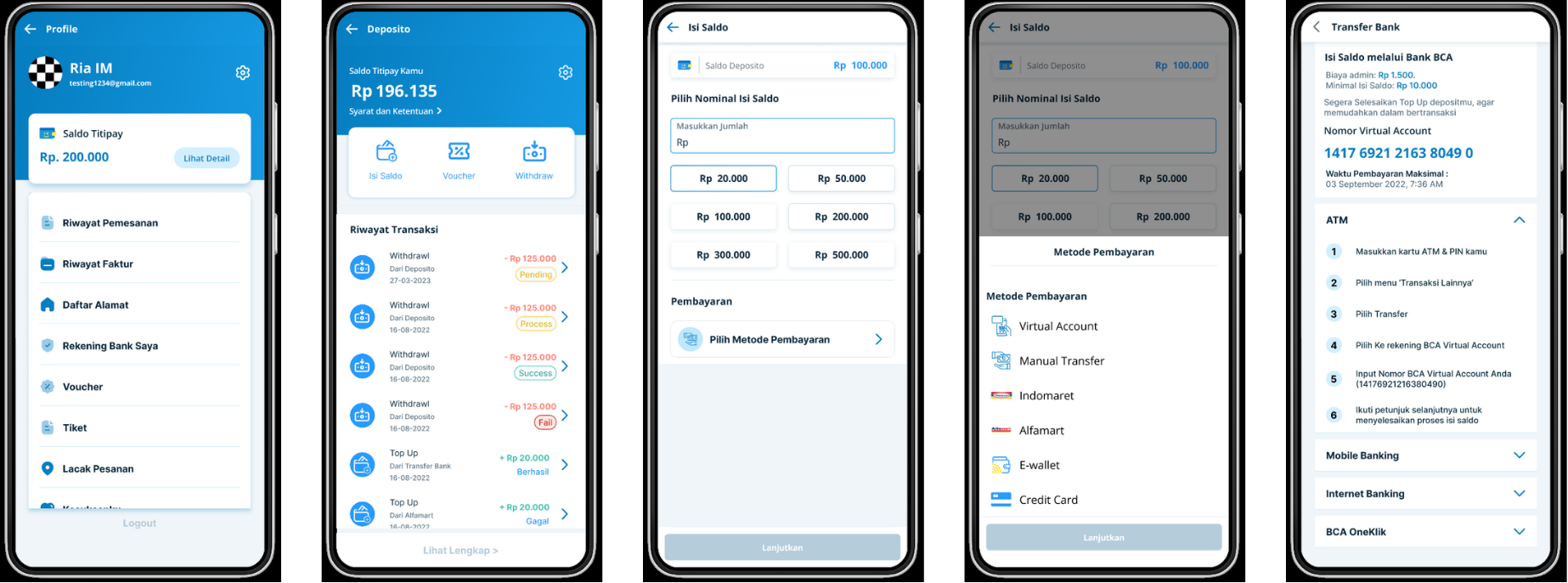 Titipay E-Wallet & E-Commerce Platform Optimization
